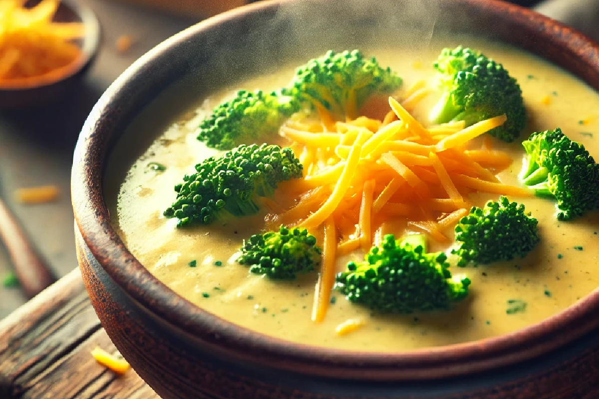 Creamy Broccoli Cheddar Soup