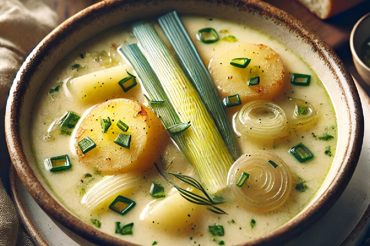 Rustic Potato and Leek Soup