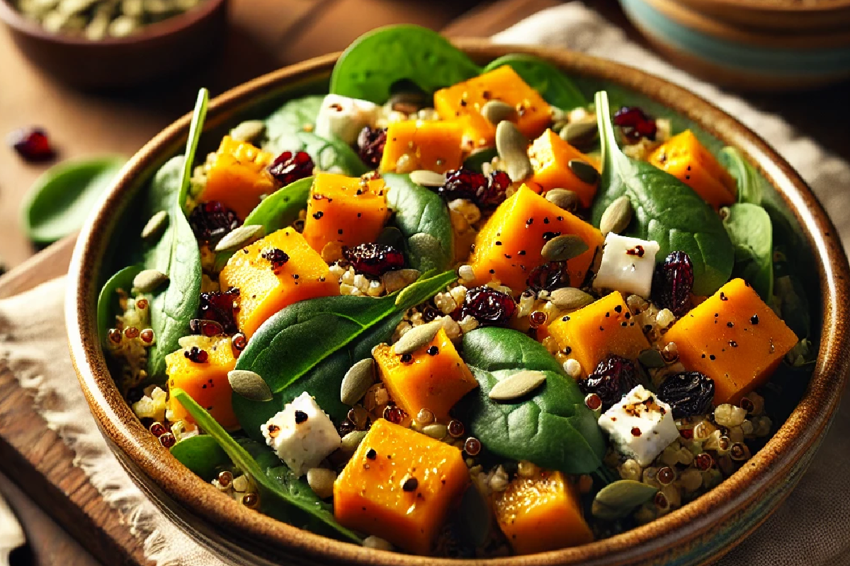 Roasted Butternut Squash and Quinoa Salad