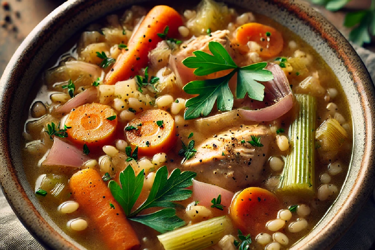 Chicken and Barley Stew