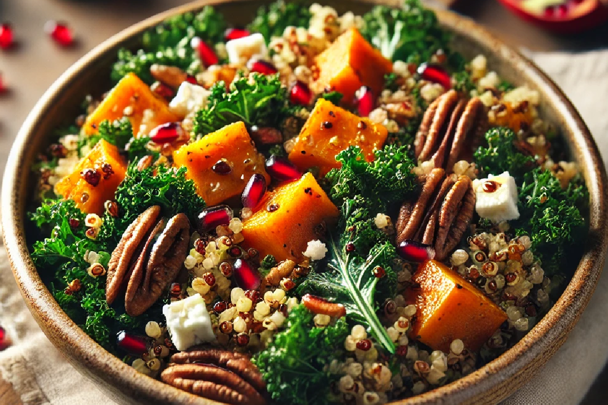 Warm Winter Quinoa Salad