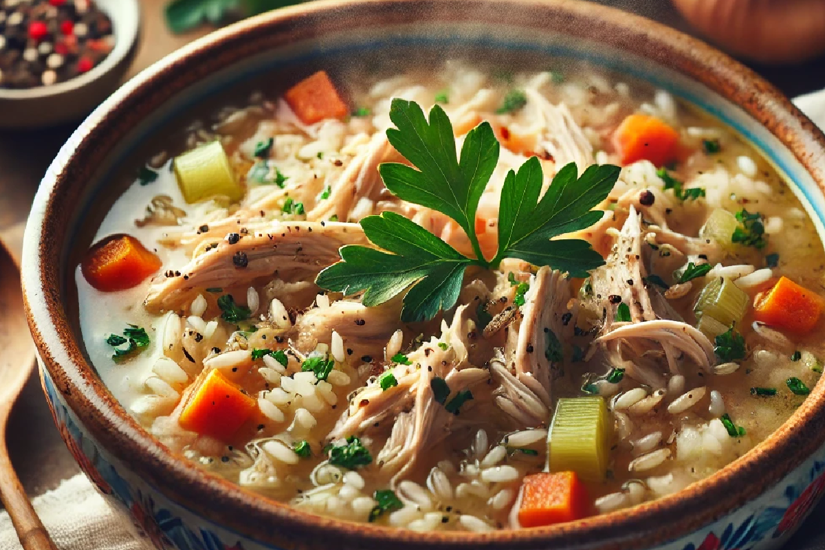 Crockpot Chicken and Wild Rice Soup