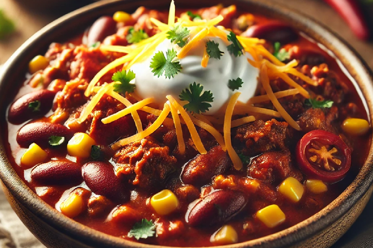 Beef and Vegetable Chili