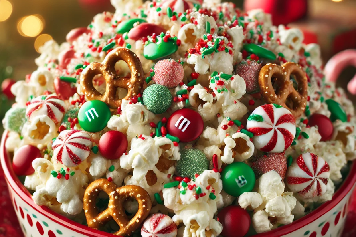 Holiday Popcorn Mix