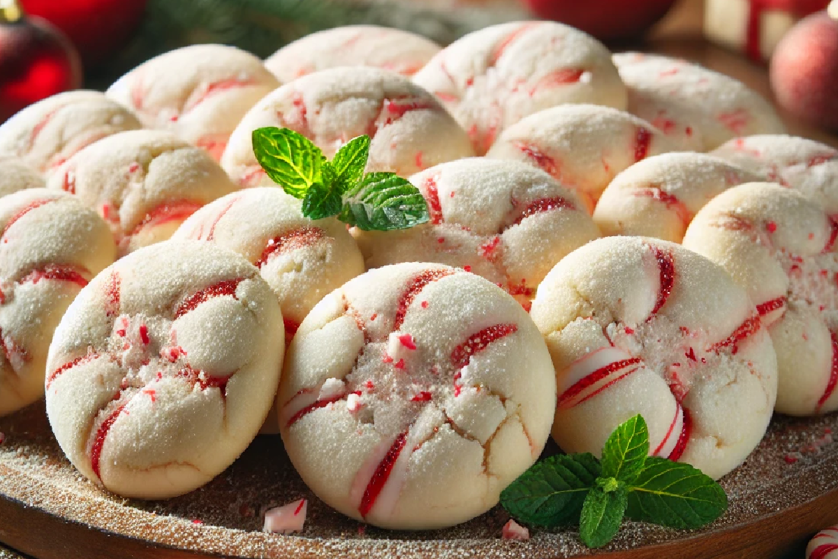 Peppermint Meltaway Cookies