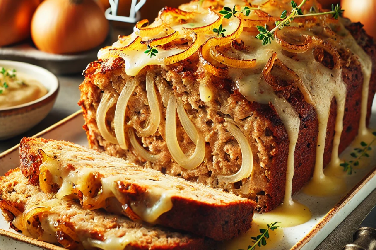 French Onion Meatloaf