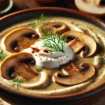 Creamy Hungarian Mushroom Soup