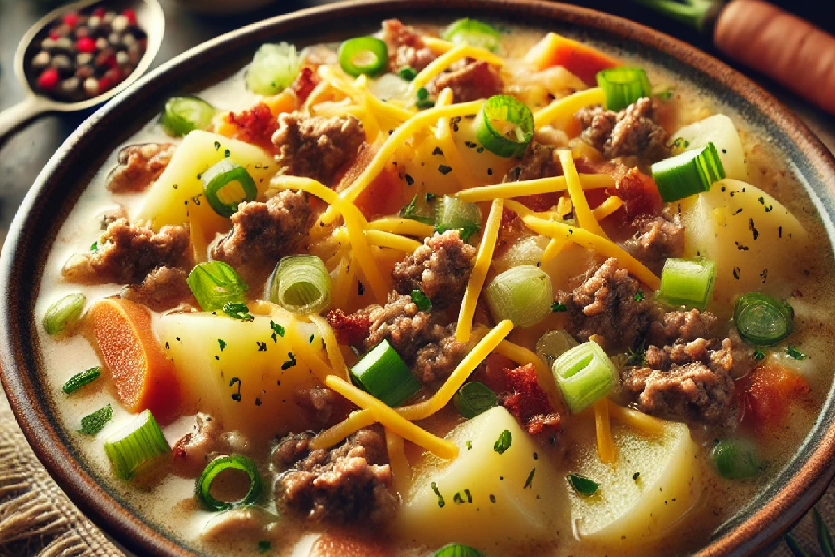 Hamburger Potato Soup