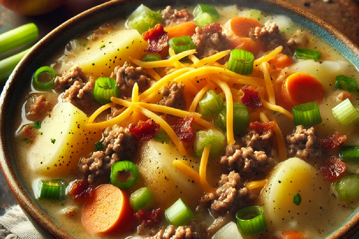 Hamburger Potato Soup