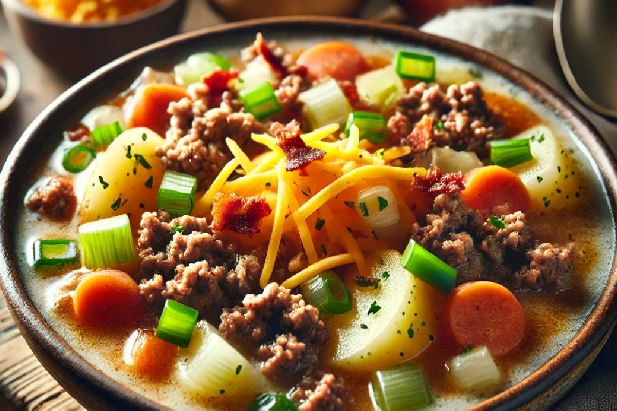 Hamburger Potato Soup