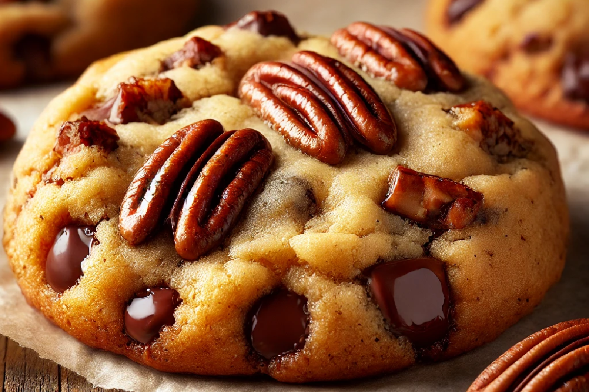 Brown Butter Pecan Chocolate Cookies