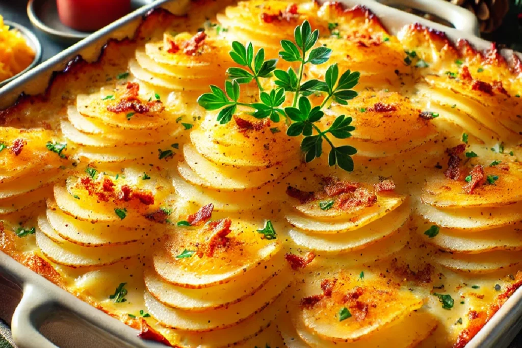 Christmas Scalloped Potatoes