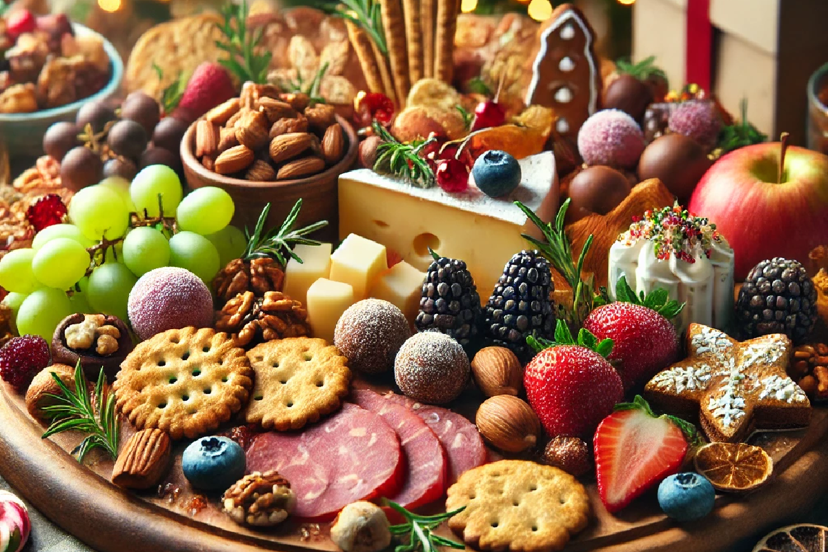 Sweet and Savory Christmas Charcuterie