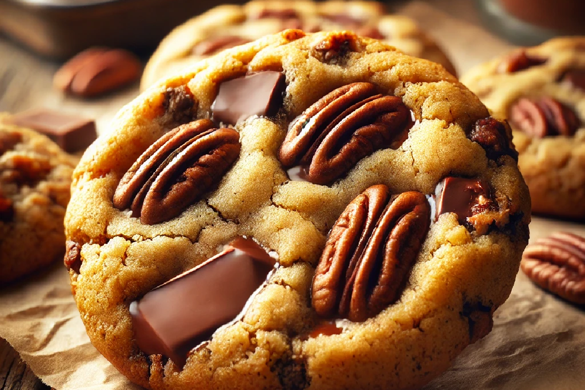 Brown Butter Pecan Chocolate Cookies