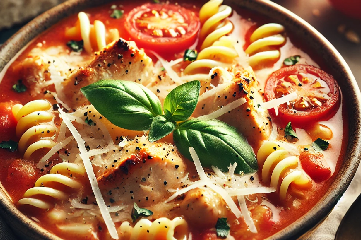 crockpot chicken parmesan soup