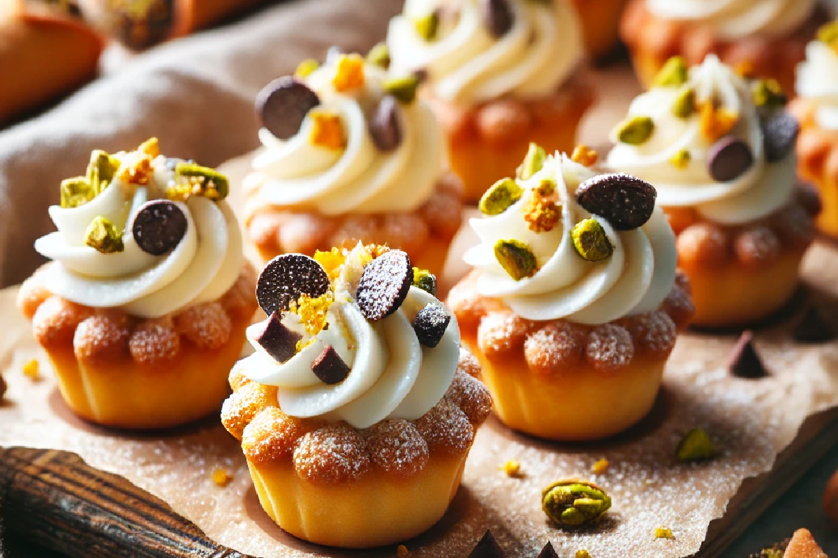 mini cannoli cups