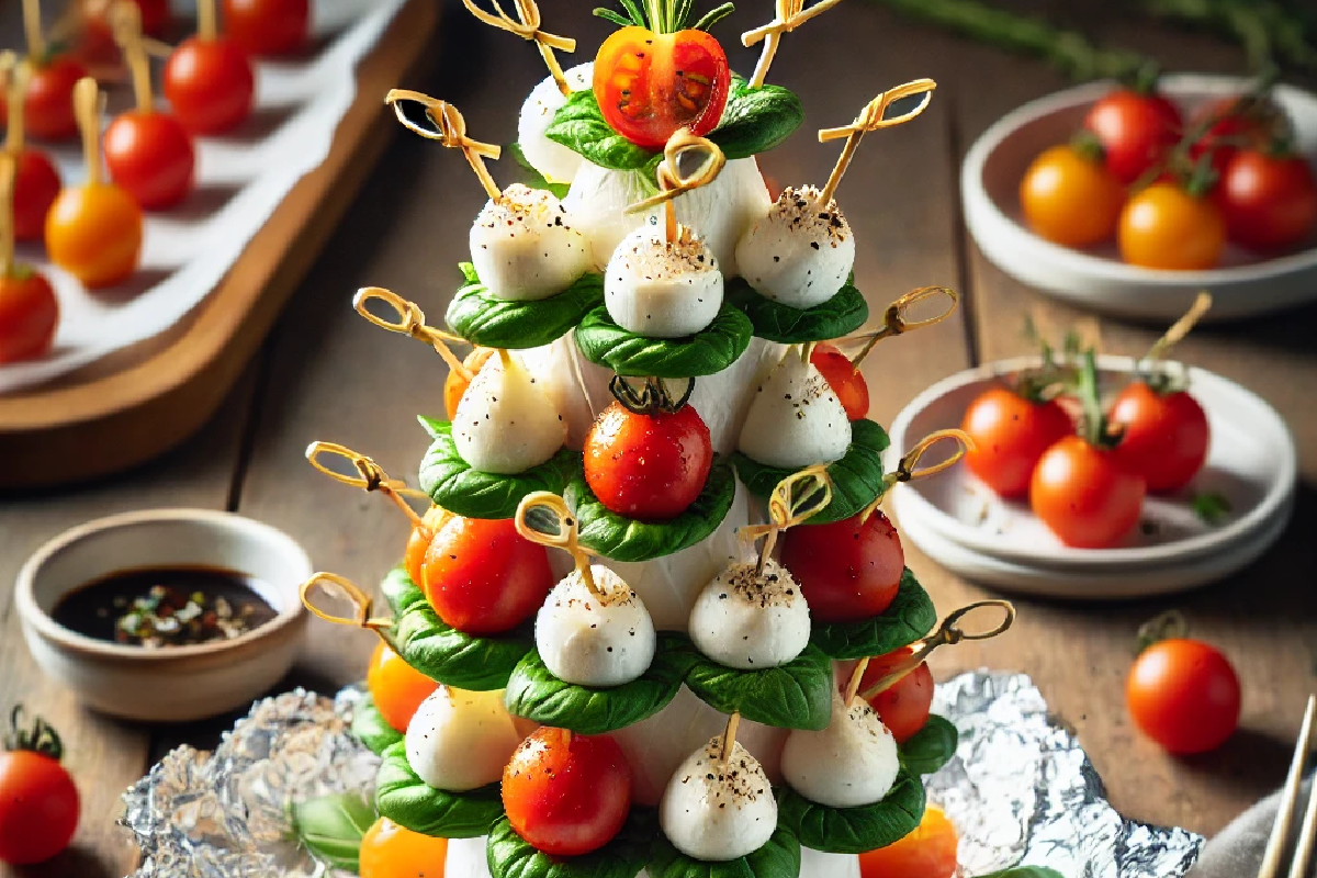 caprese christmas tree