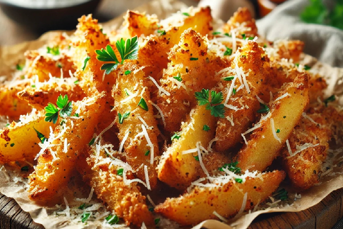 Crispy Parmesan Potatoes