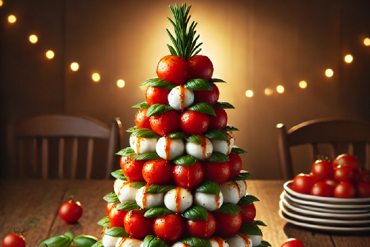 caprese christmas tree