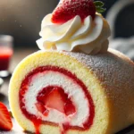 Strawberry Shortcake Cheesecake Roll