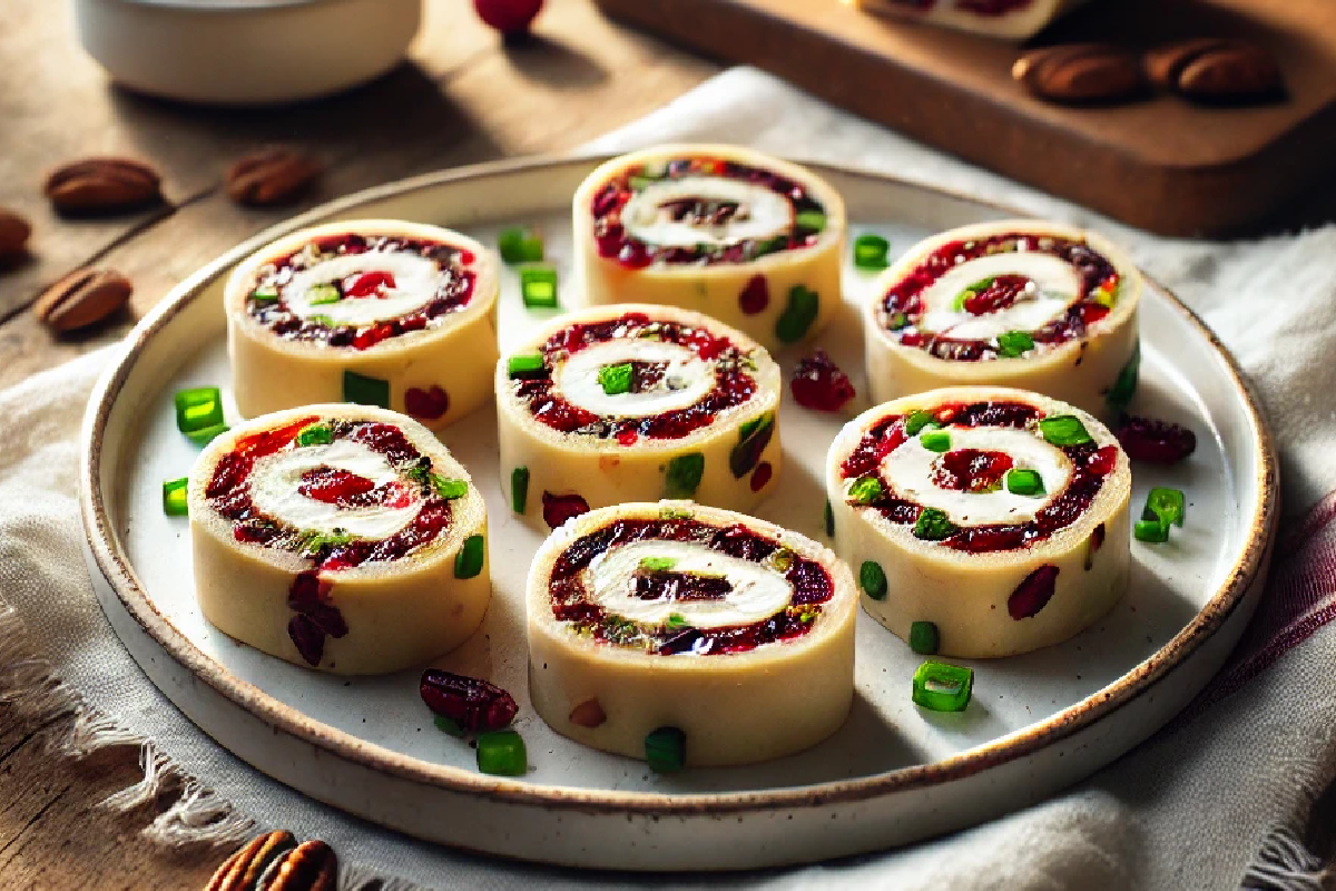 Christmas Cranberry Roll Ups