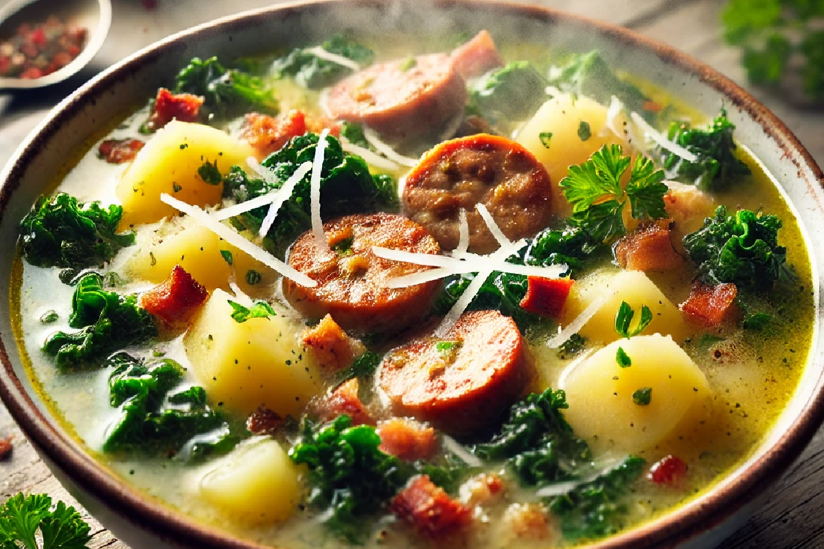 Homemade Zuppa Toscana Soup