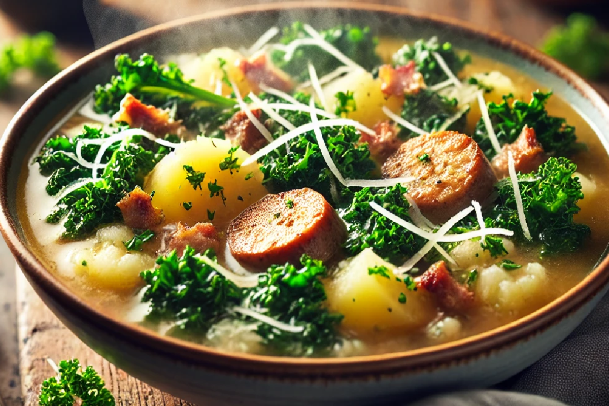 Homemade Zuppa Toscana Soup