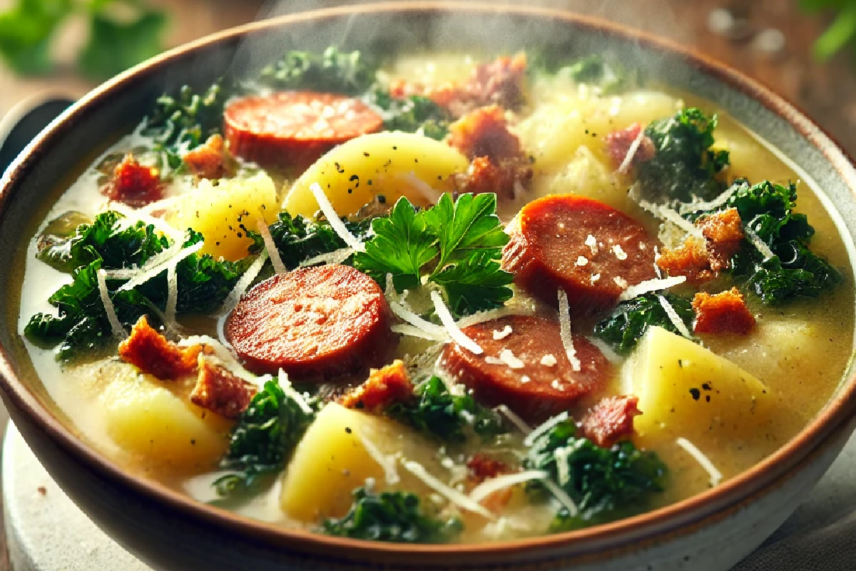 Homemade Zuppa Toscana Soup