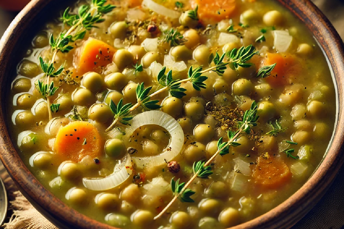 Wintertime French-Style Split Pea Soup