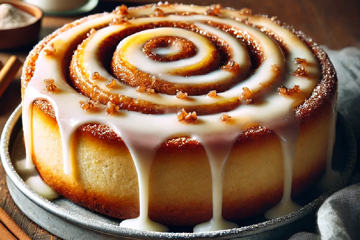 Cinnamon Roll Cheesecake