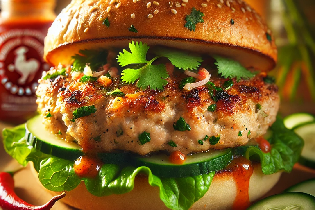 Thai-Style Turkey Burgers