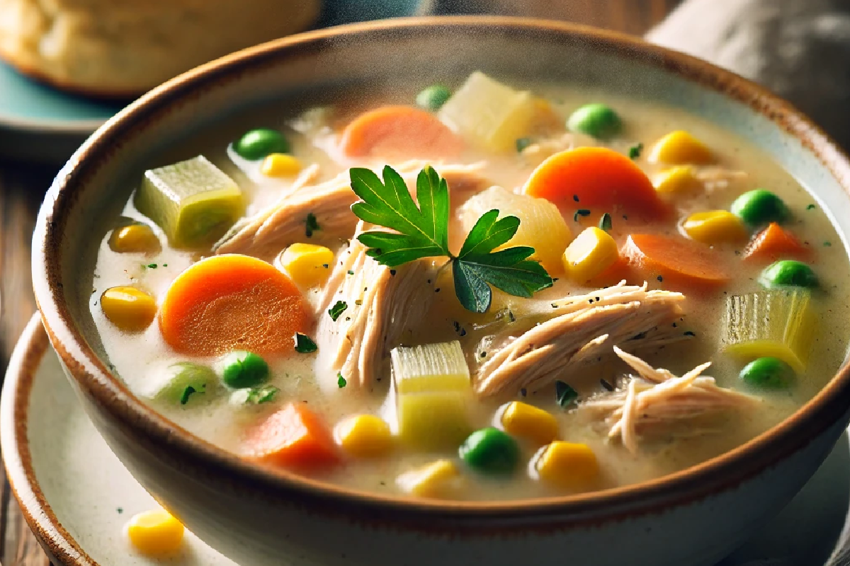 Chicken Pot Pie Soup