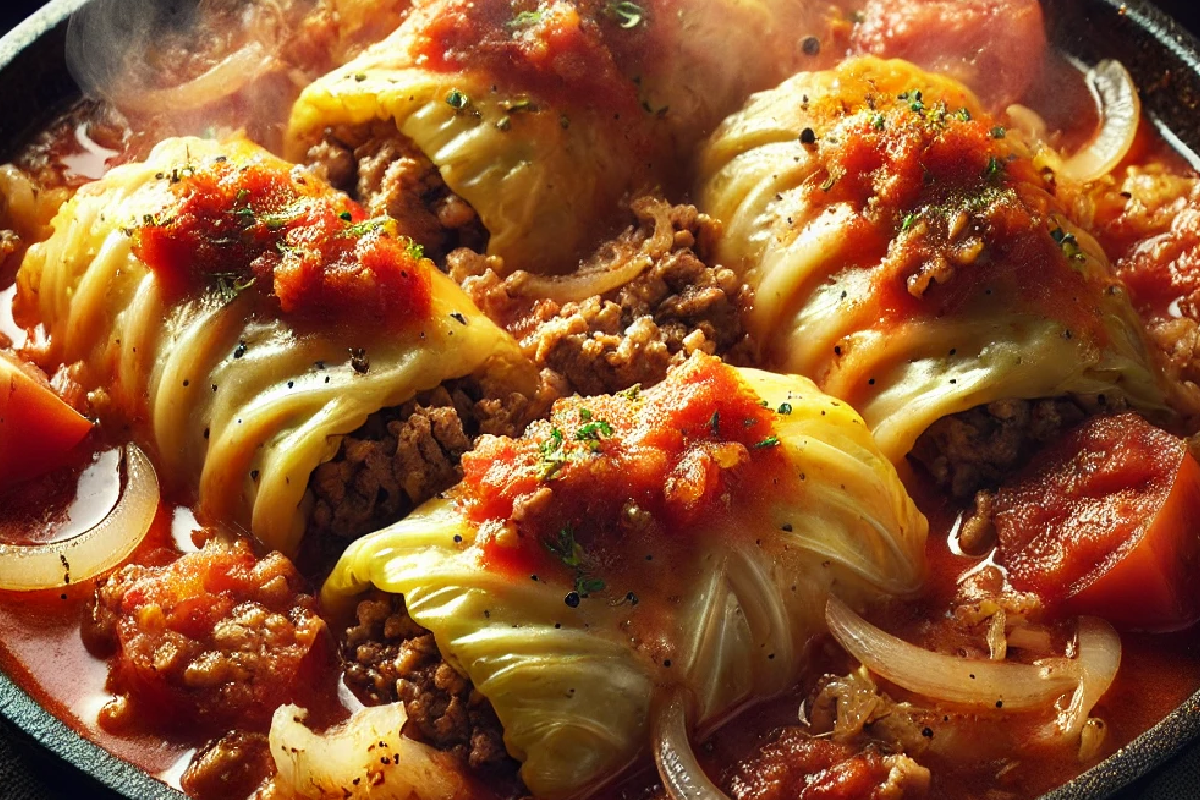 Unstuffed Cabbage Roll