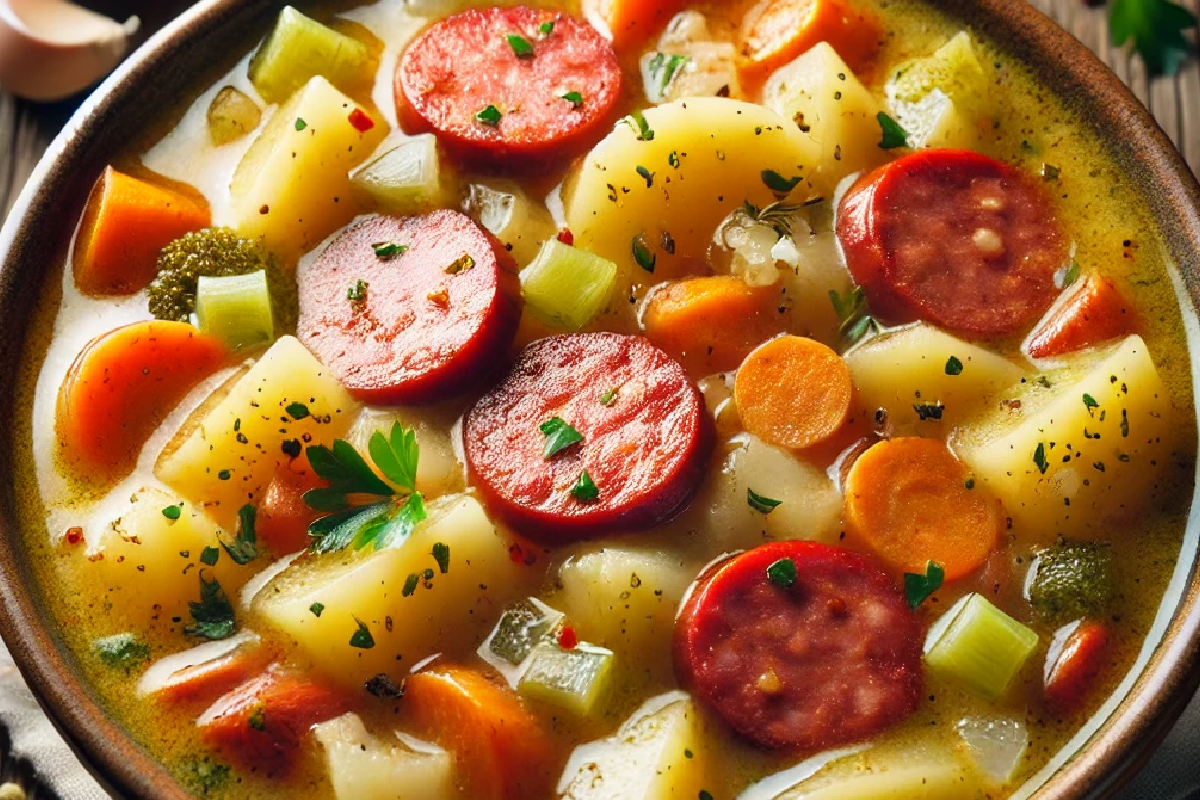 Kielbasa Potato Soup