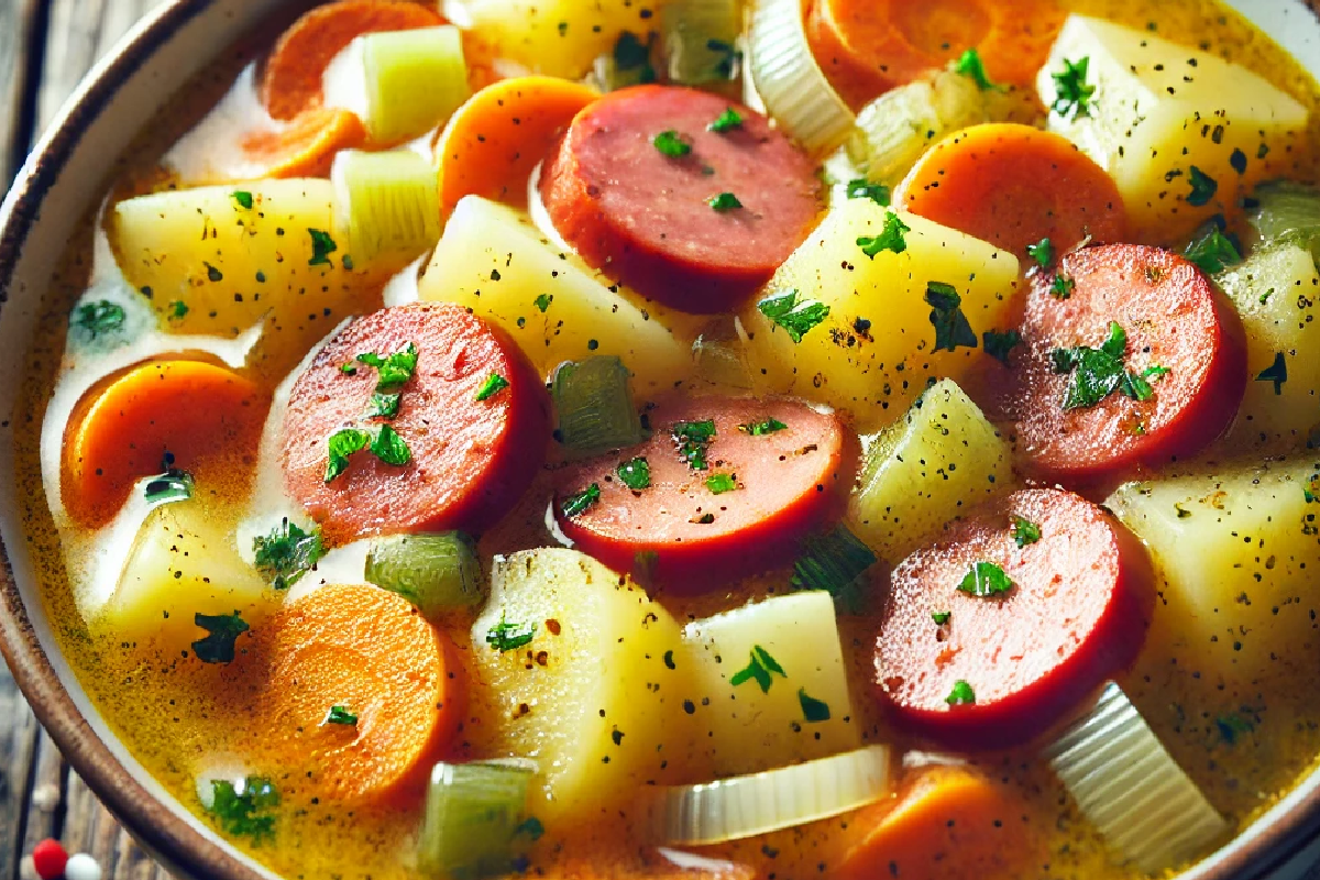 Kielbasa Potato Soup