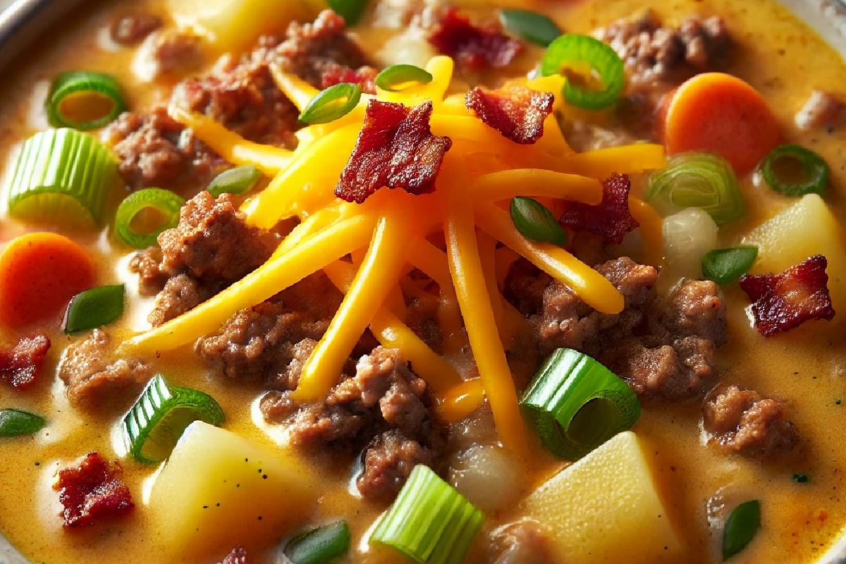 Cheeseburger Soup