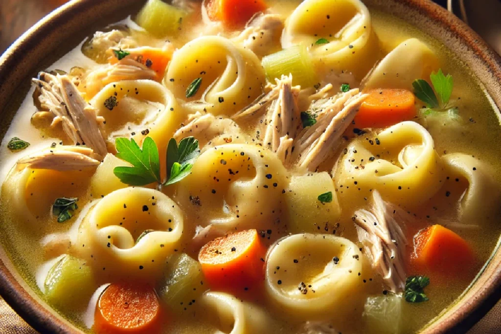 Chicken Tortellini Soup