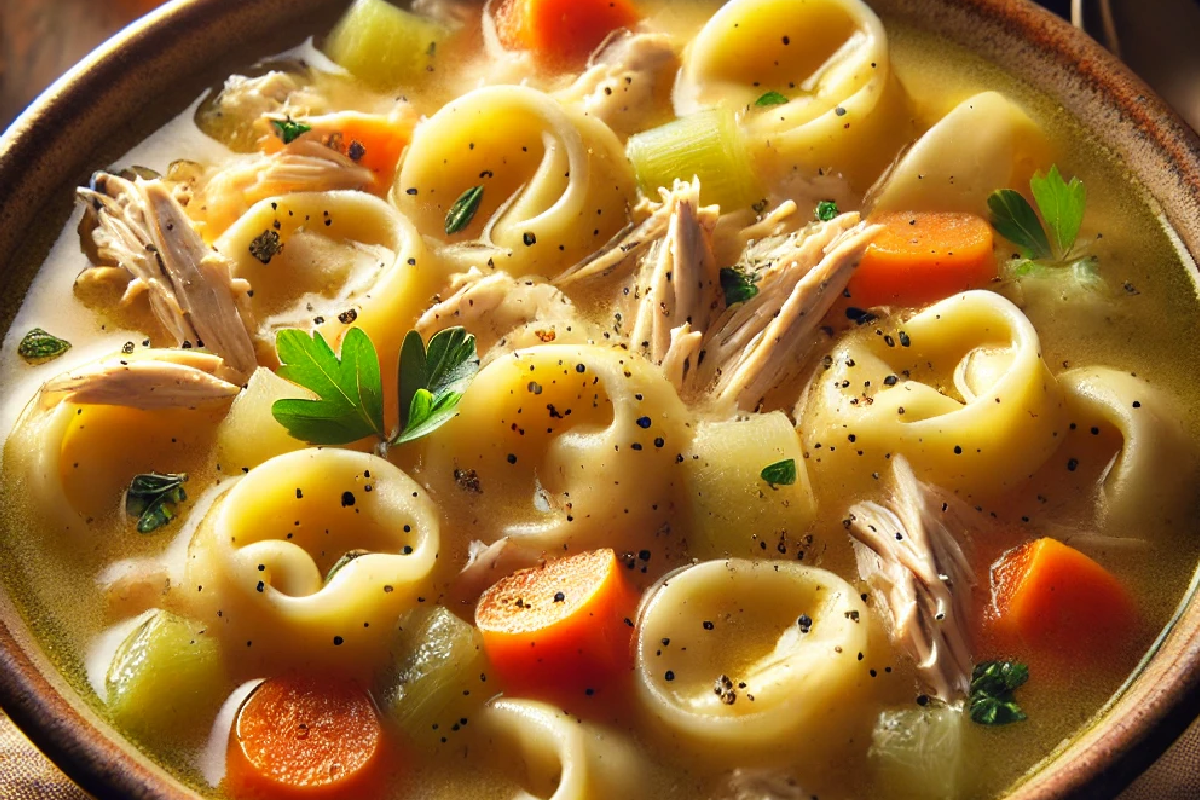 Chicken Tortellini Soup