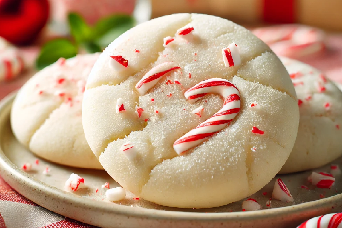 Peppermint Meltaway Cookies