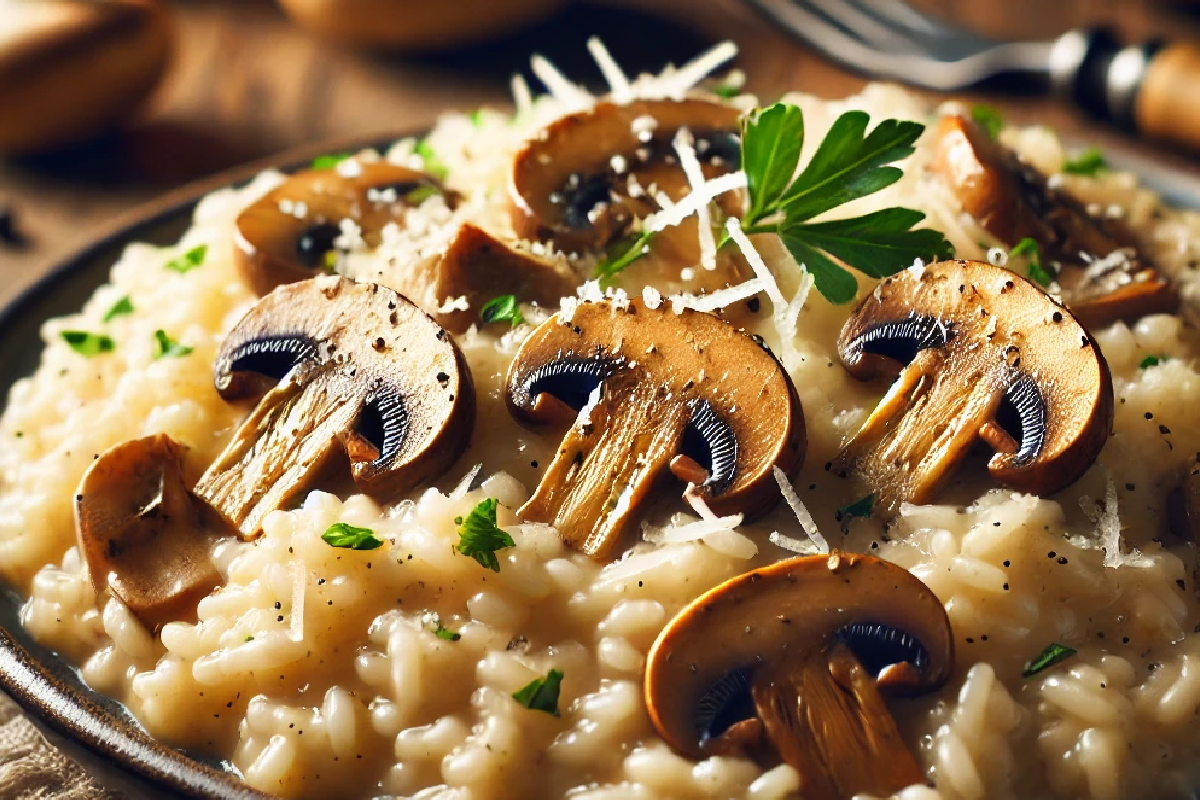 Creamy Mushroom Risotto