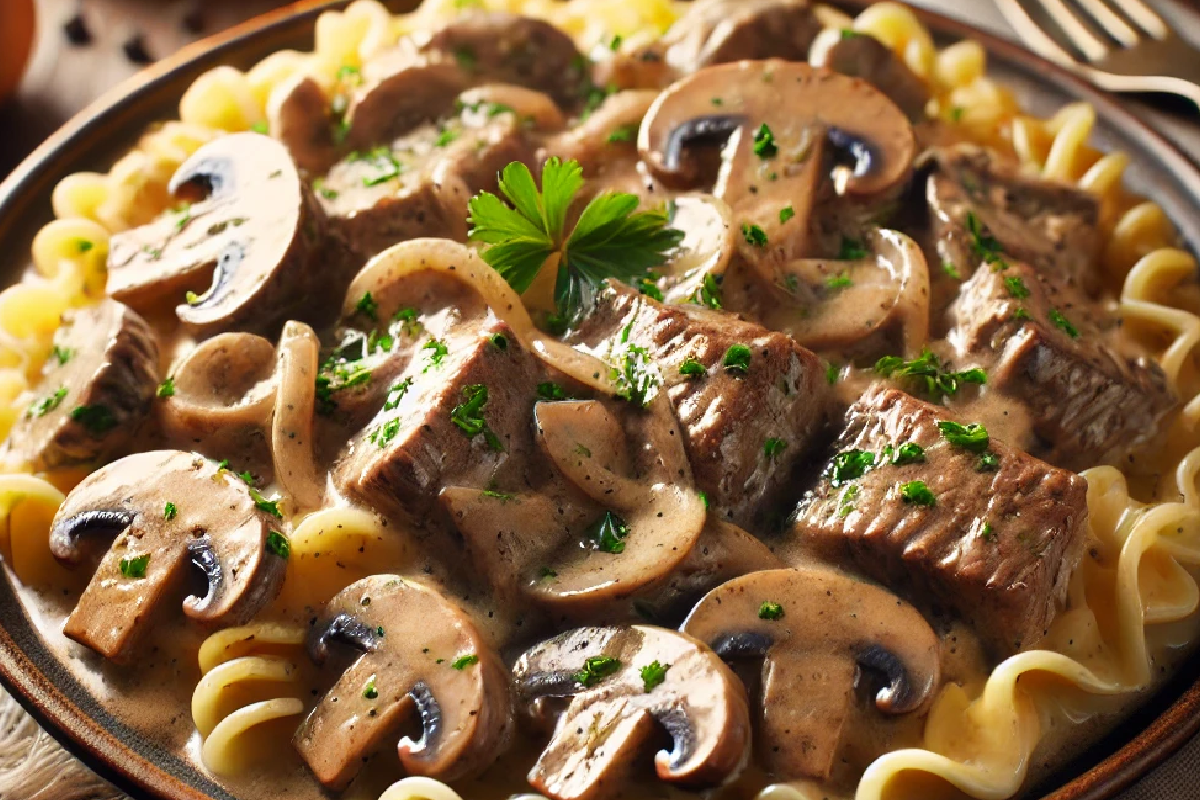 Quick Beef Stroganoff