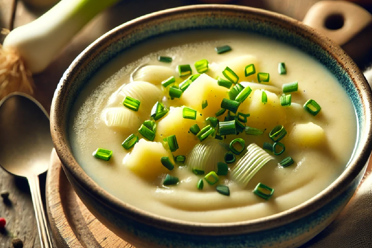 Creamy Potato Leek Soup