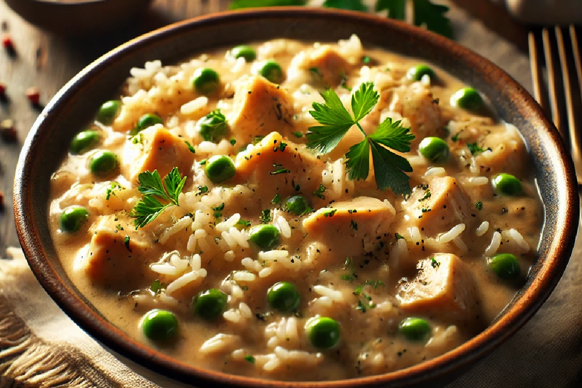 Creamy Chicken and Rice