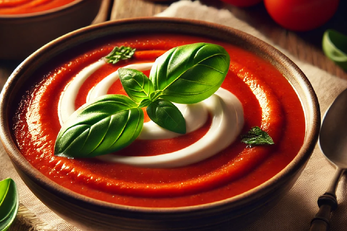 Creamy Tomato Basil Soup