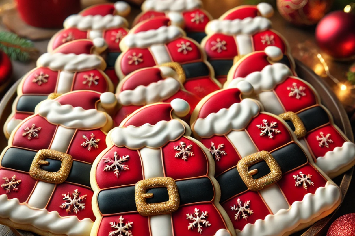 Santa Belly Cookies