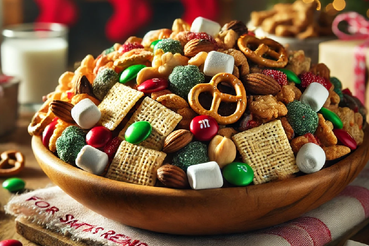 Santa’s Reindeer Trail Mix