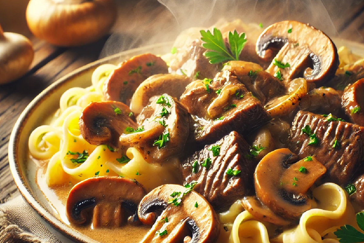 Quick Beef Stroganoff