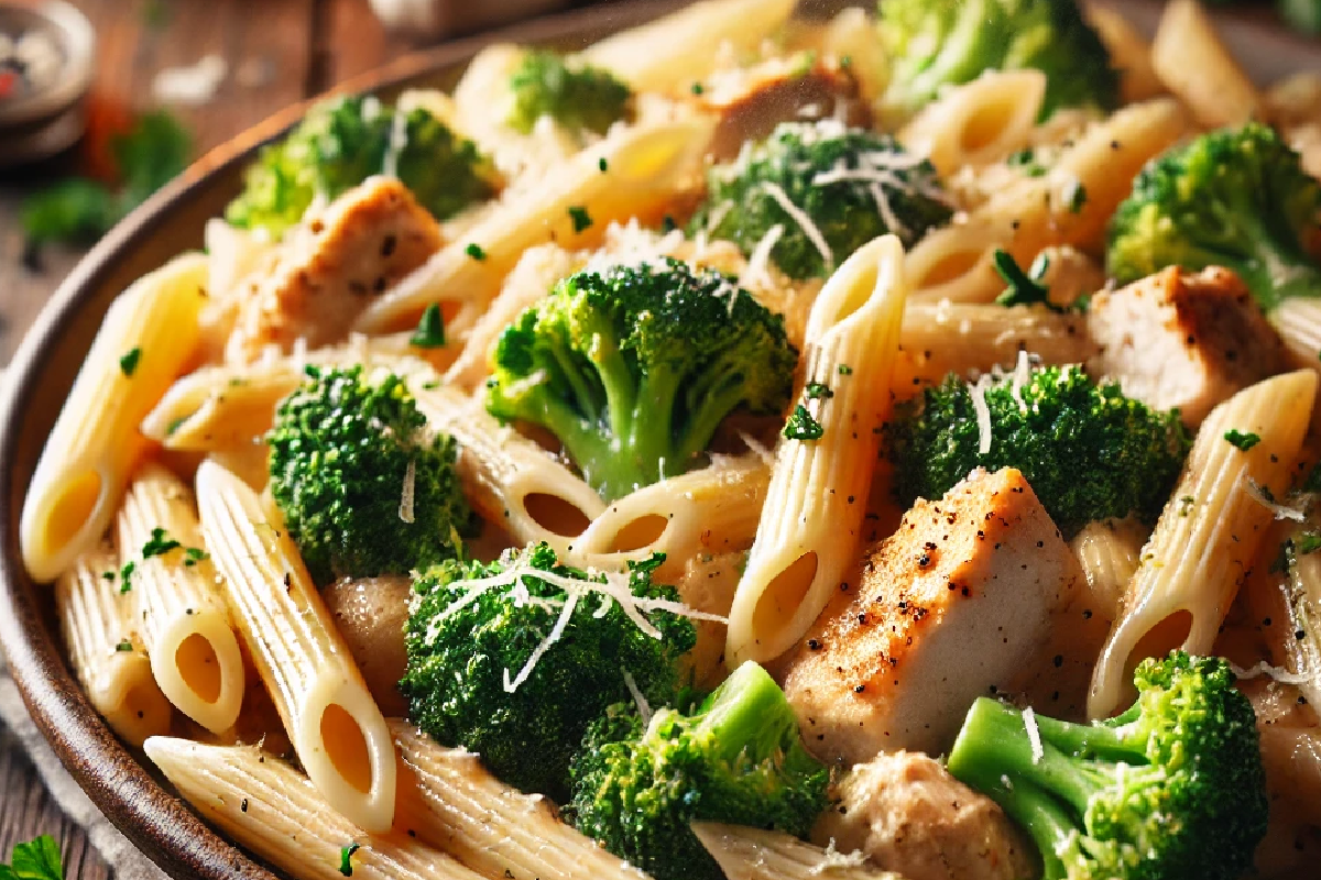 Creamy Chicken and Broccoli Pasta