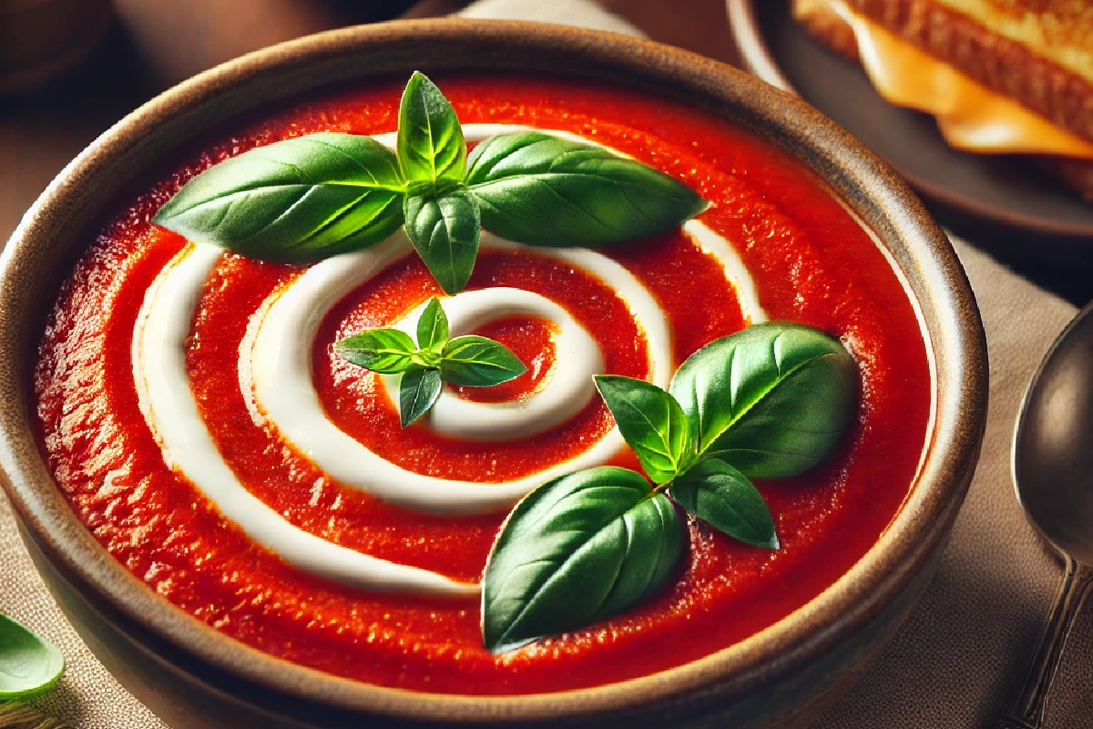 Creamy Tomato Basil Soup