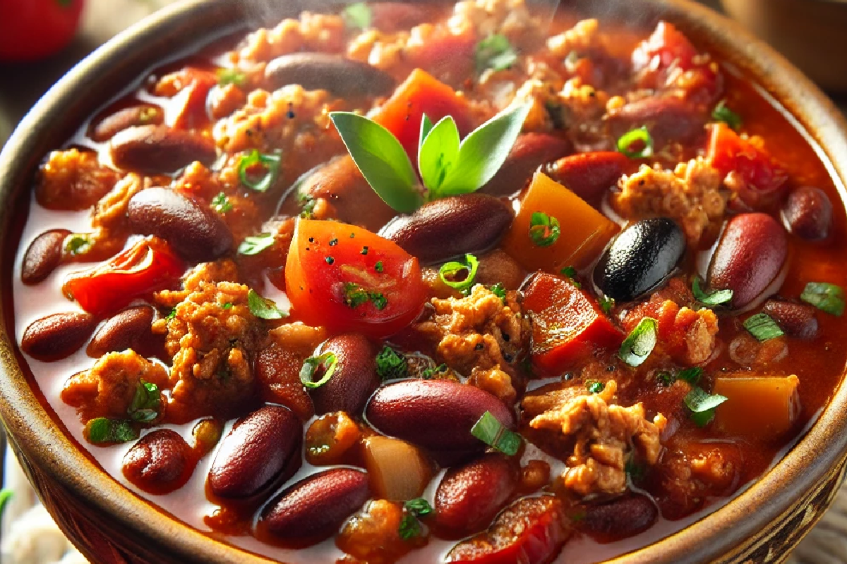 Slow Cooker Turkey Chili